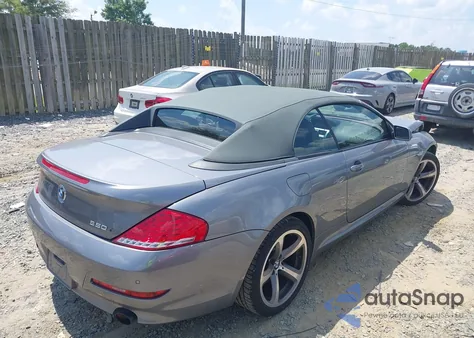 2009 BMW 650 I from USA, damaged, VIN WBAEB53539CX64955